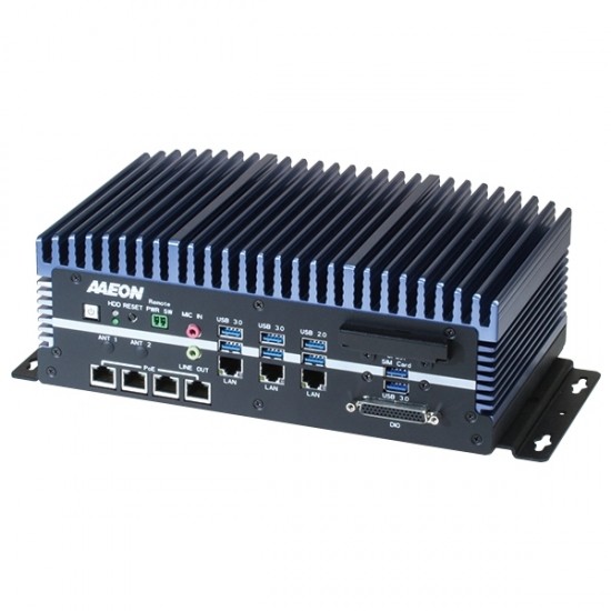 BOXER-6639M Fanless Embedded Box PC