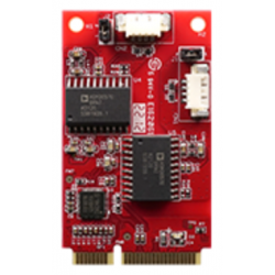 EMPC-B2S1-W2 mPCIe to dual isolated J1939/CANopen module