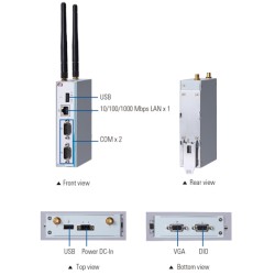 ICO100-839 DIN-rail IIoT Gateway