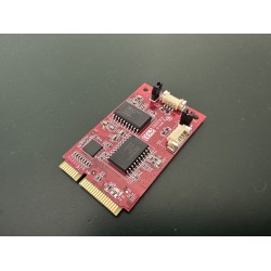 EMPC-B2S1-W2 mPCIe to dual isolated J1939/CANopen module